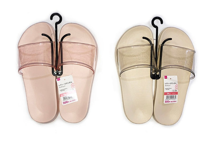 Ladies Sandals (Clear Band)