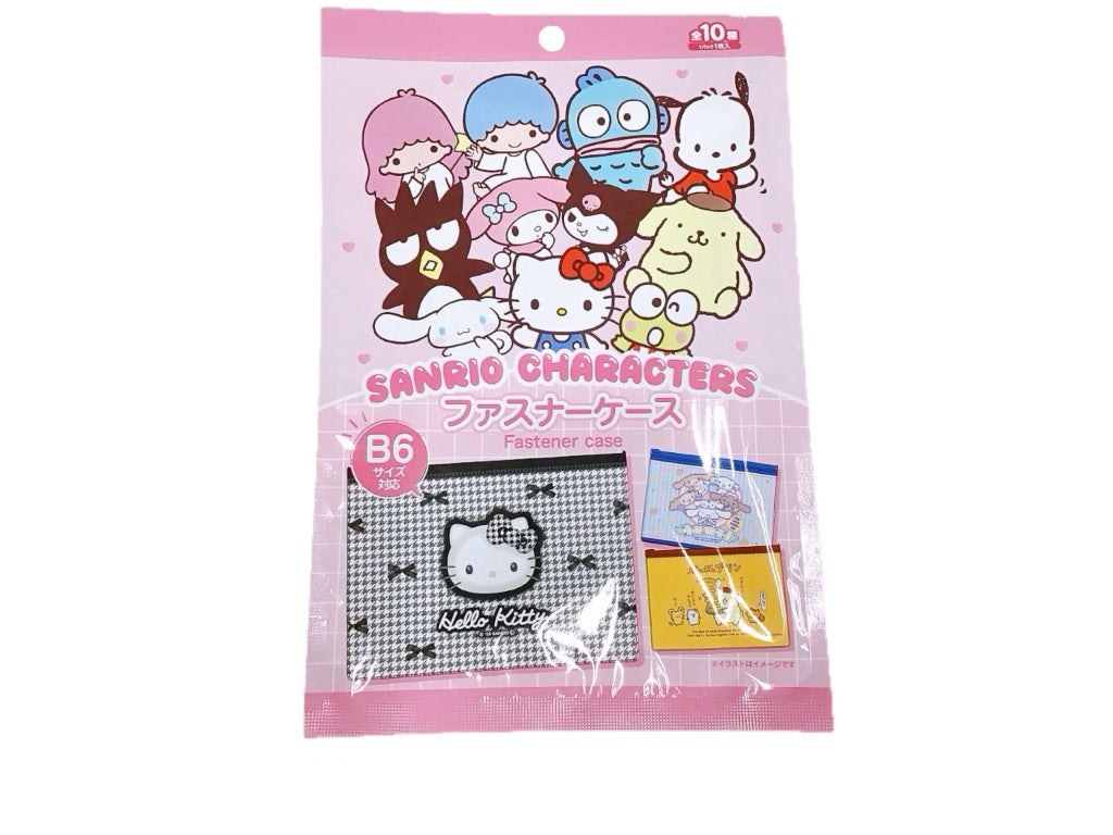 B6 Zipper Case - Sanrio Characters Standard