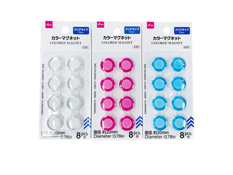 Color Magnet (Clear Type, 8 pieces)