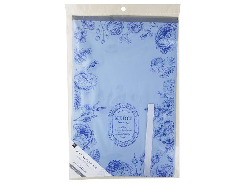 Soft Film Bag (Antique Flower, with Ribbon)