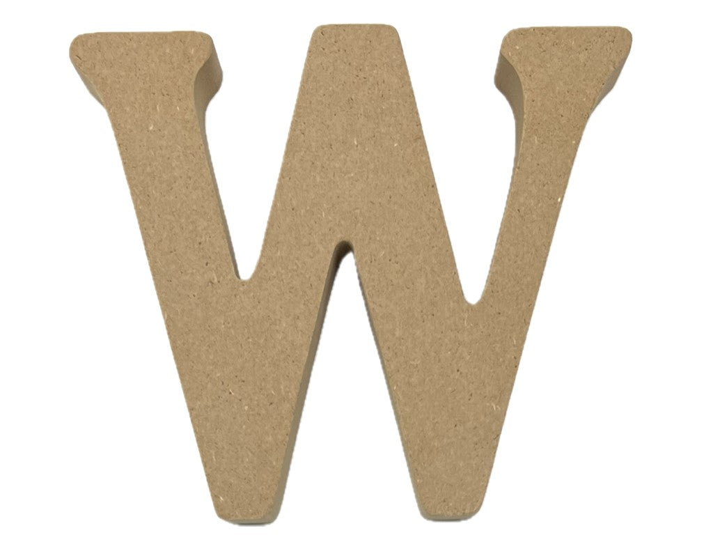 MDF Alphabet (W)