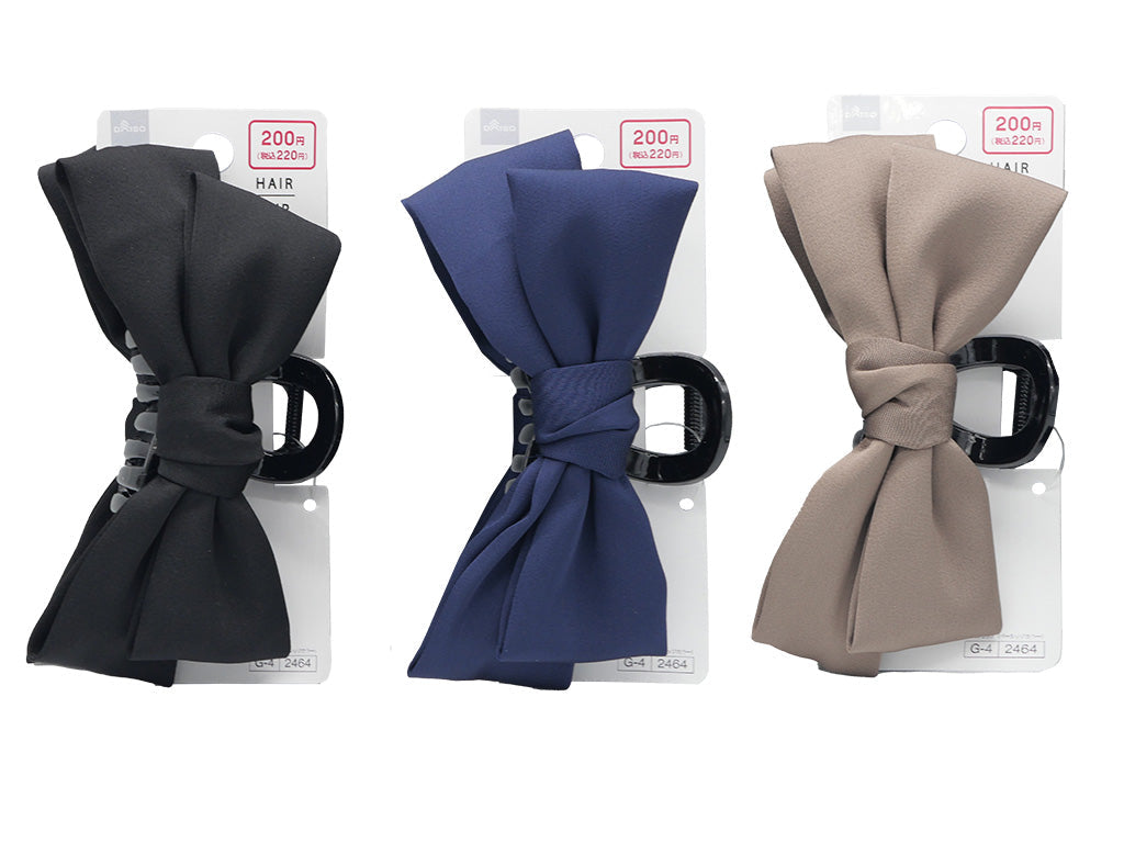 Ribbon Bun Clip (Basic Color)