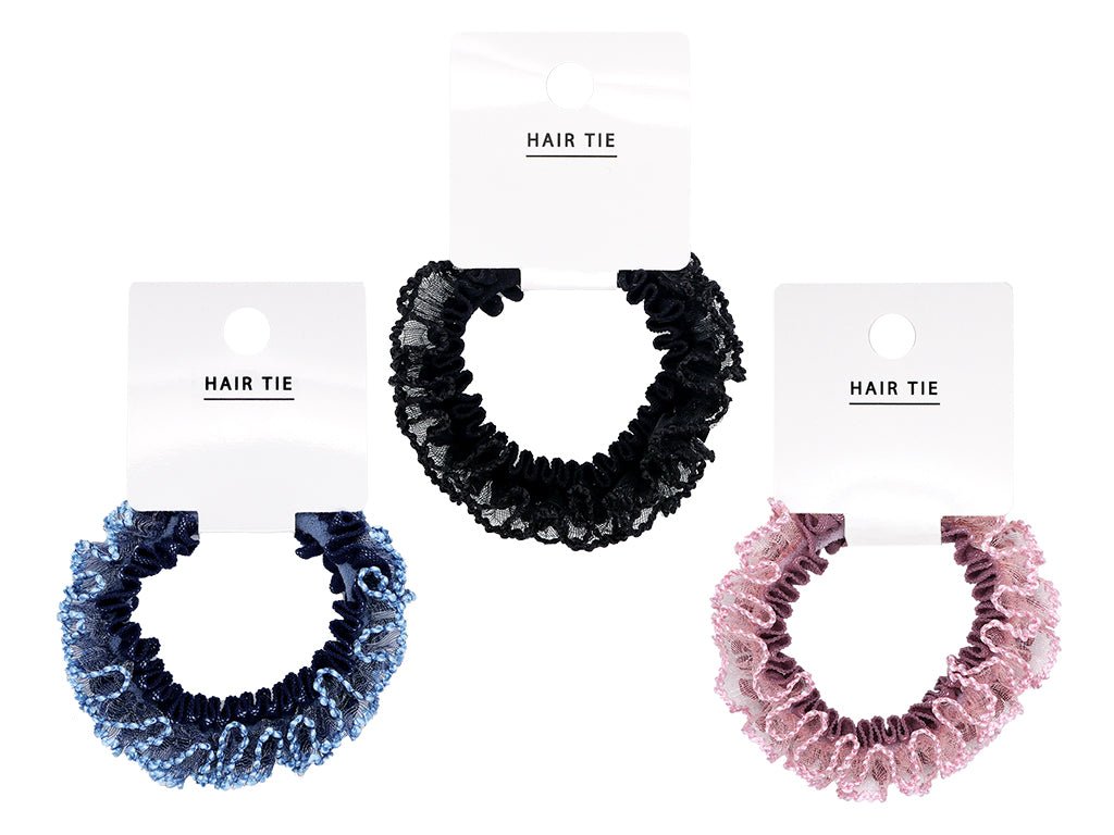 Frill Piping Hair Tie