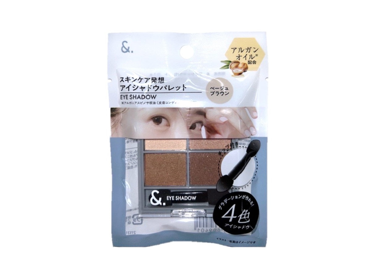 &. Eyeshadow Palette Beige Brown