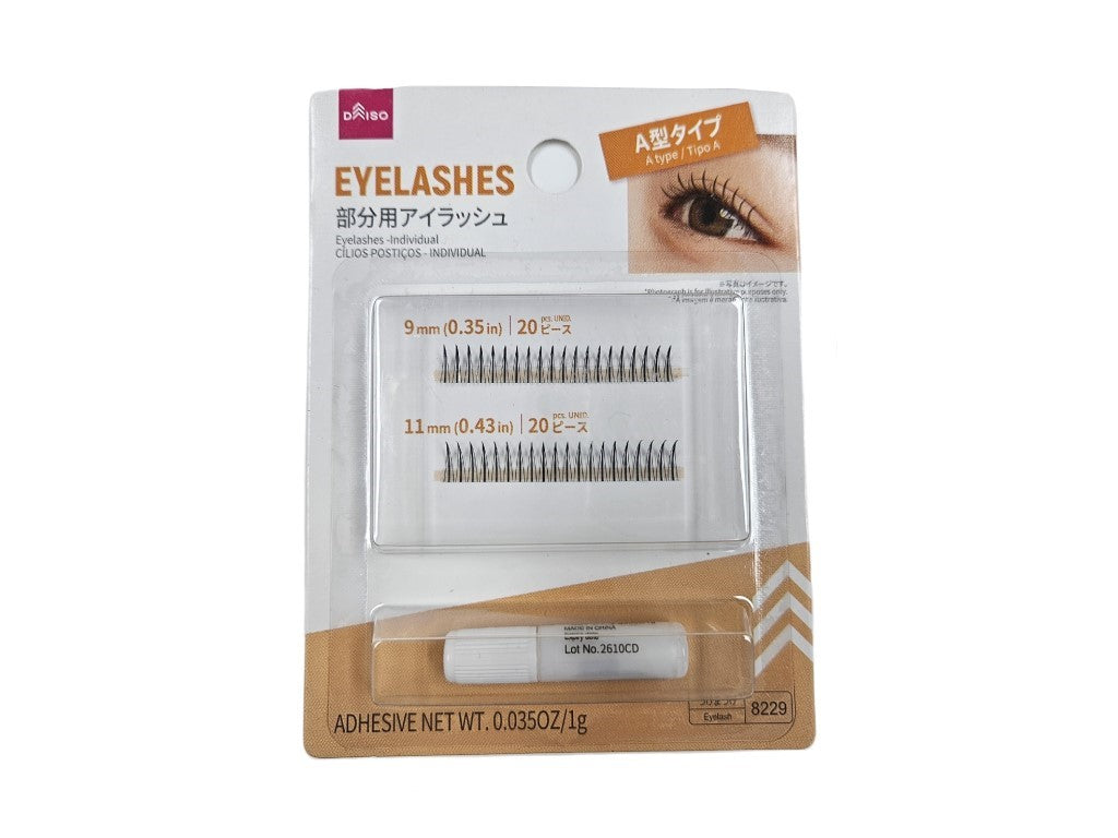 Eyelash (Partial, with Adhesive, Type A)