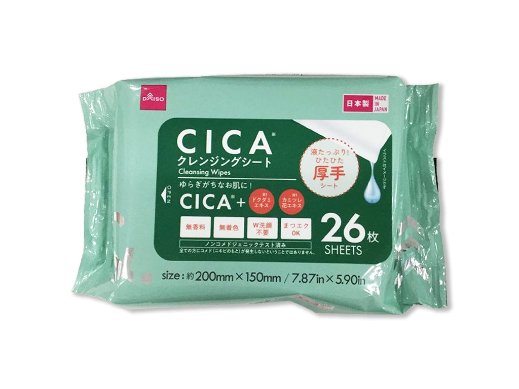 &. Cleansing Sheets (CICA, 26 Sheets)