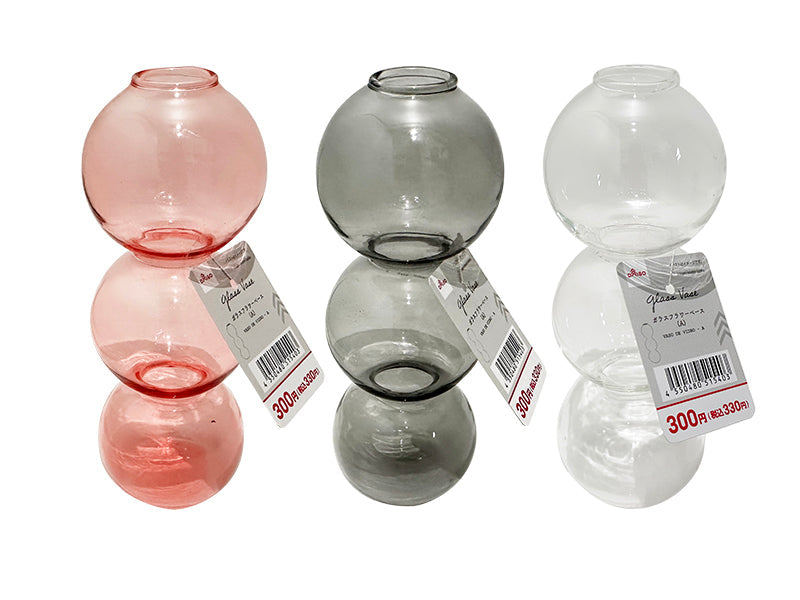 Glass Flower Vase (A)