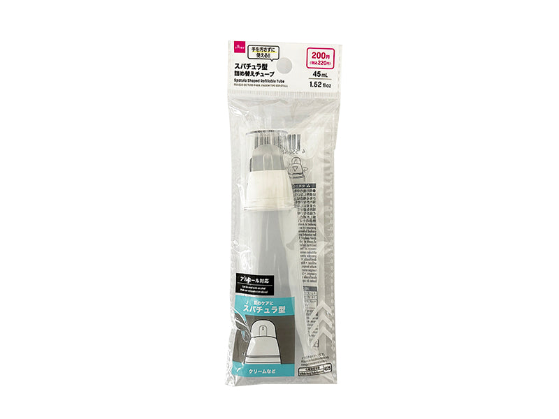 Spatula-Type Refillable Tube