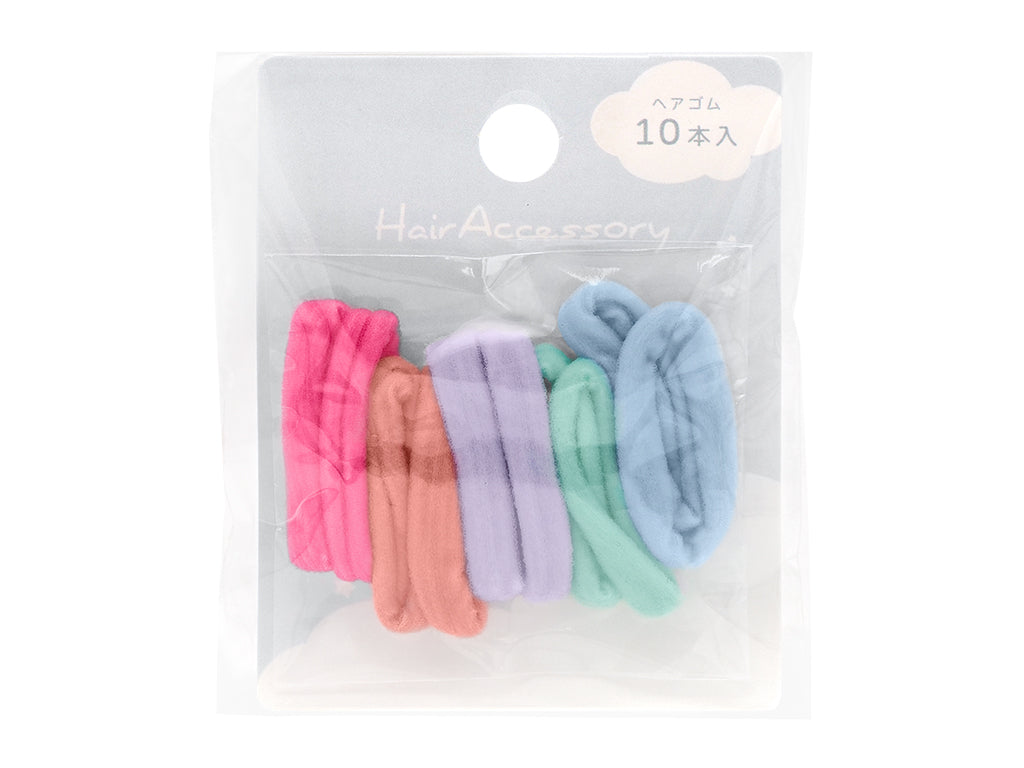 Mini Soft Hair Tie Set (Fancy Colors)