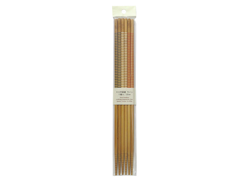 Bamboo Cooking Chopsticks Line (Set of 3)