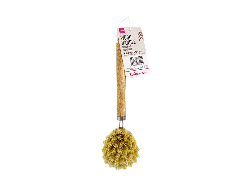 Wood Handle Brush (Round Head)