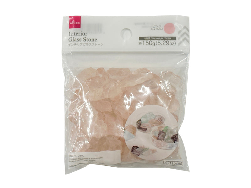 Interior Glass Stone (Pink)