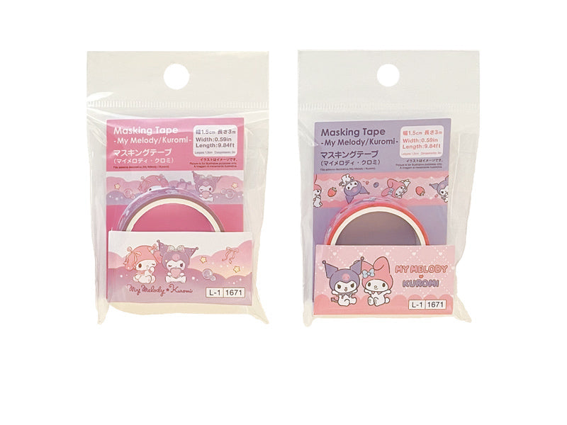 Masking Tape (My Melody & Kuromi)