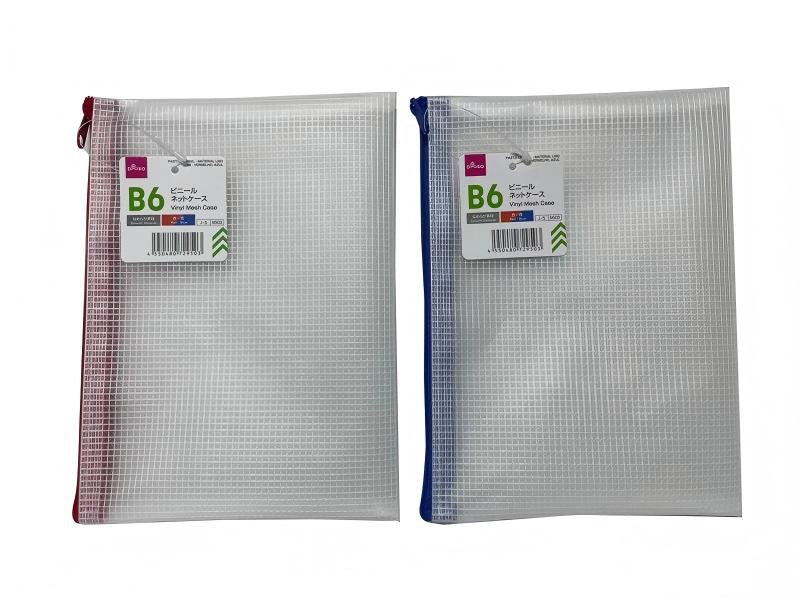 Vinyl Net Case (Smooth Material, B6, Red/Blue)