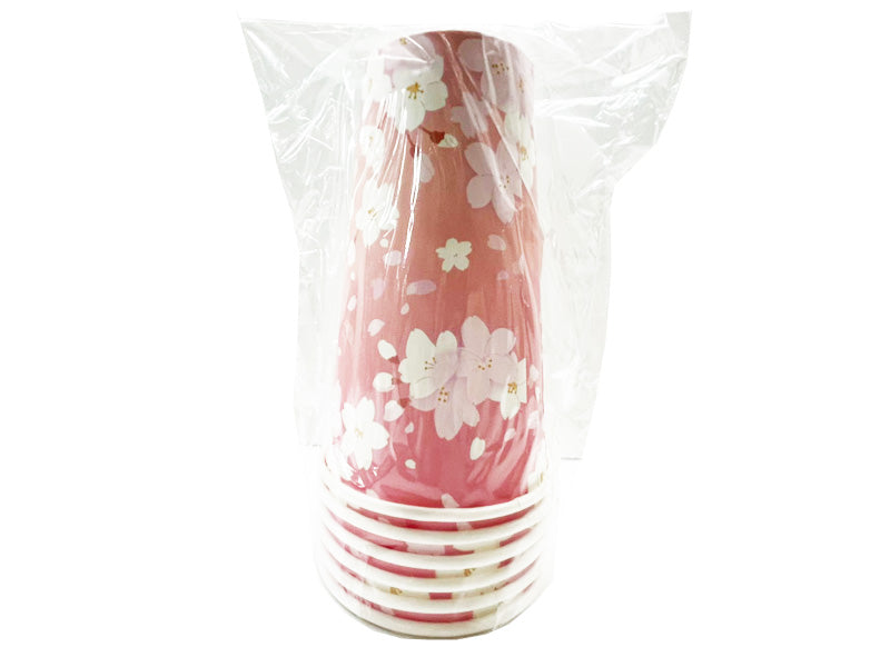 Paper Cups (Sakura, 500mL, 6 pieces)