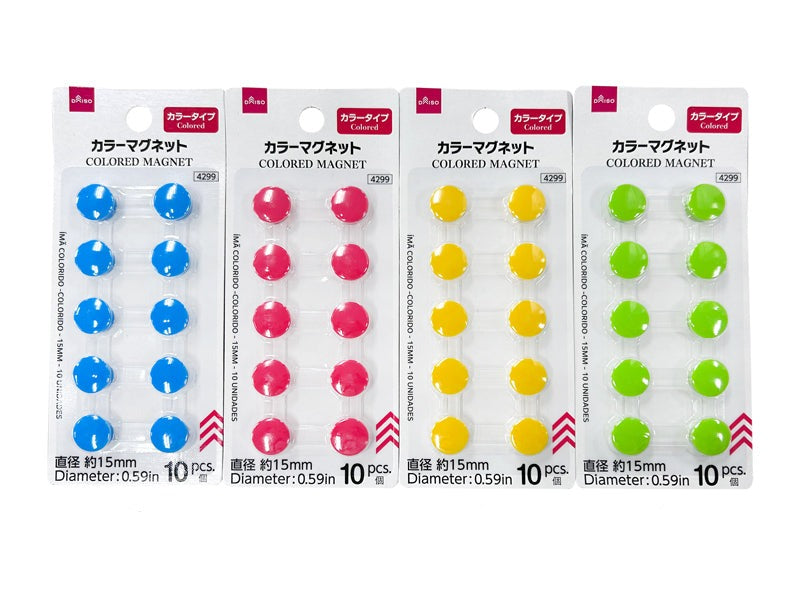 Color Magnets (Color Type, 10 Pieces)