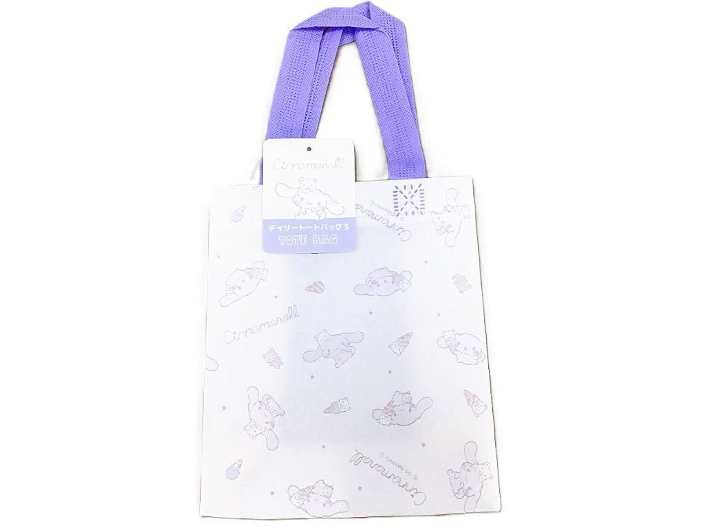 Daily Tote Bag S Square (Cinnamoroll, Natural)