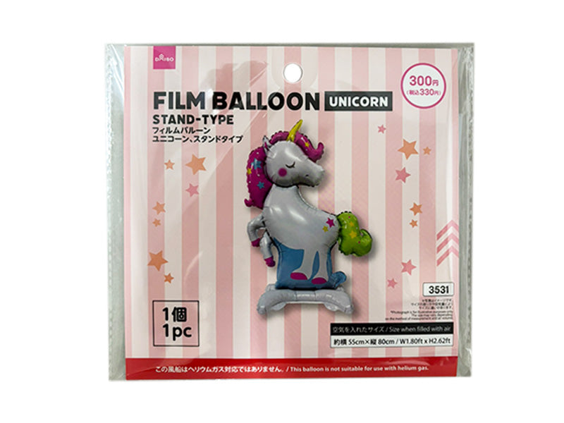 Film Balloon (Unicorn, Stand Type)
