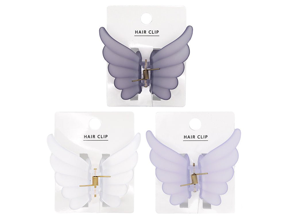 Vance Clip (Matte Clear, Wings)
