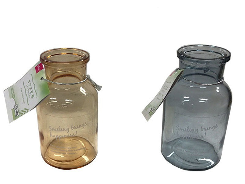 Glass Vase (Clear Label)
