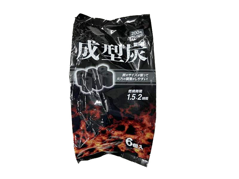 Shaped Charcoal (6 Pieces)