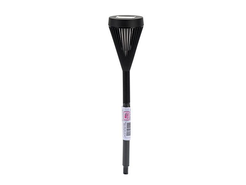 Solar Light (Flame Flicker, Black, Linear)