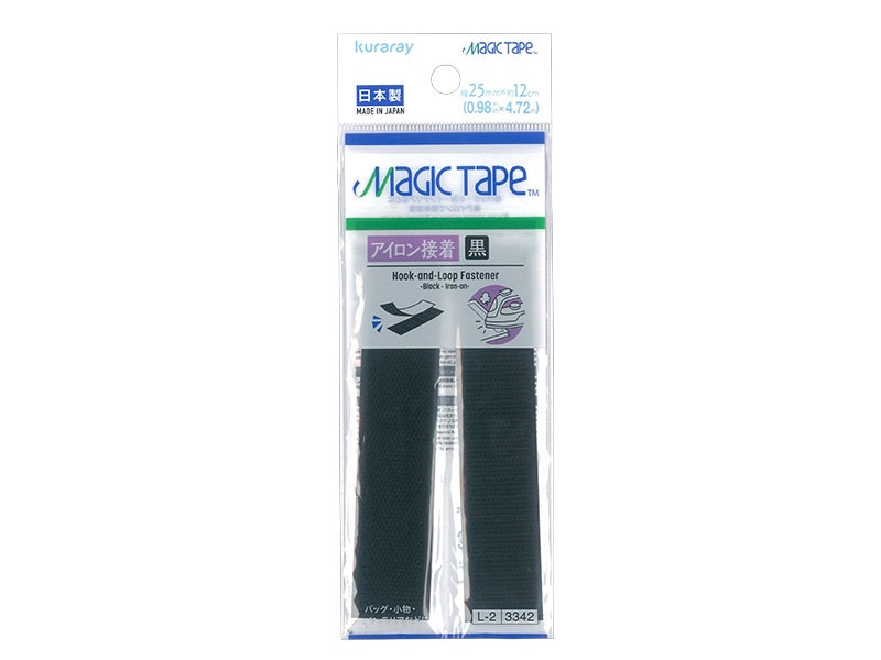 MAGIC TAPE (TM) (Black, Iron-On)