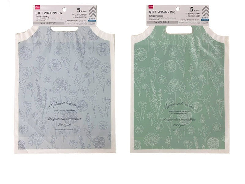 Shopping Bag (Dusty Flower, 5 Pieces)