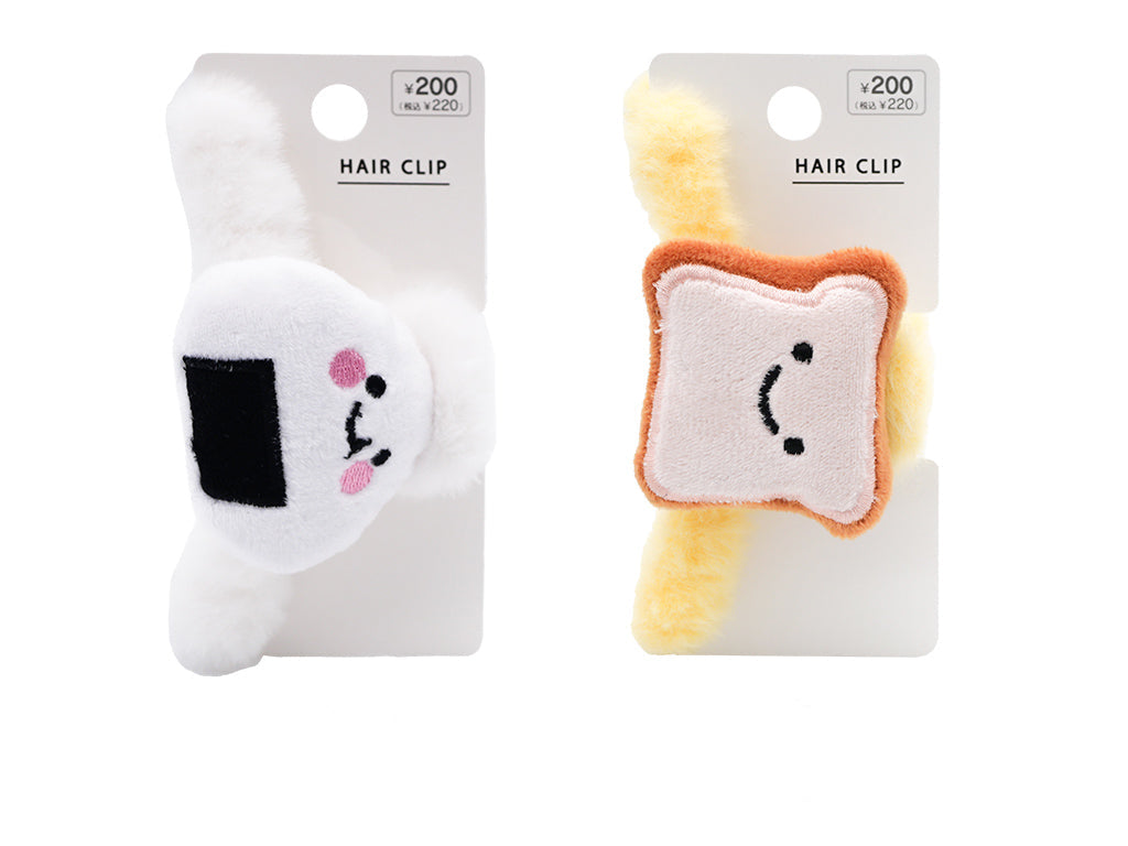 Eco Fur Bun Clip (Food)