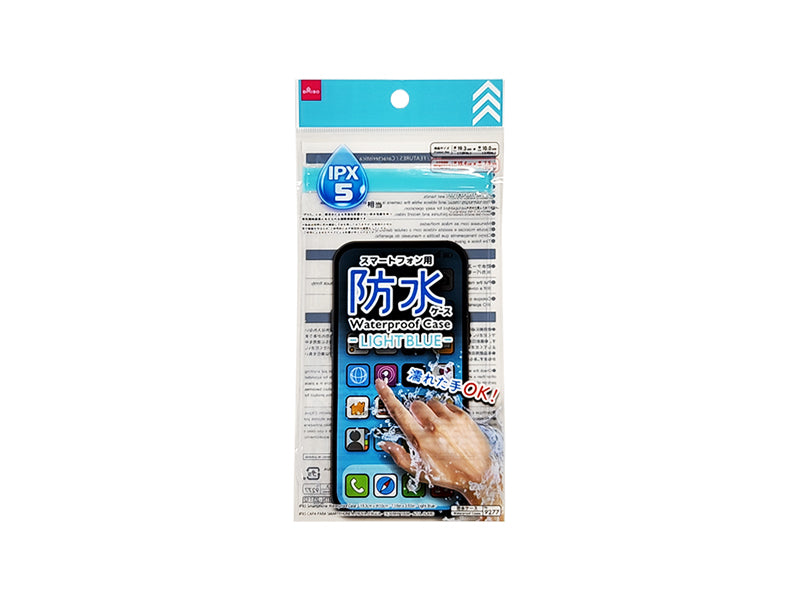 IPX5 Waterproof Case for Smartphones (Light Blue)