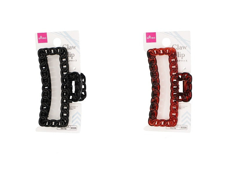 Chain Bun Clip (Square Type)