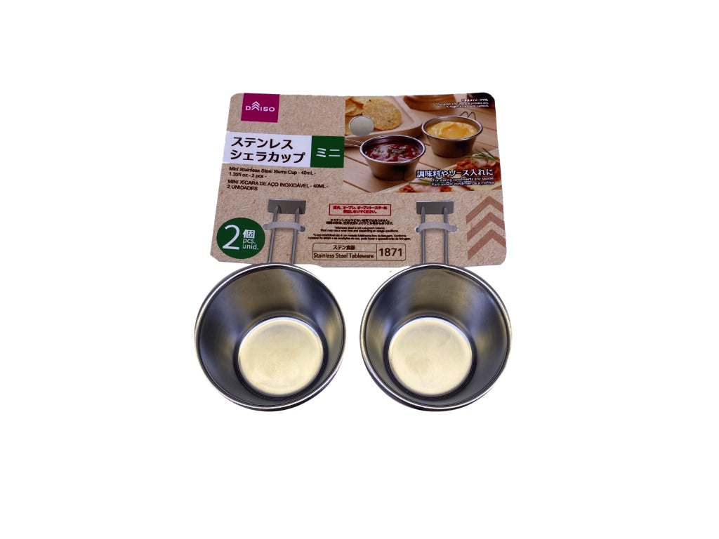 Mini Stainless Steel Sierra Cup (2 Pieces)