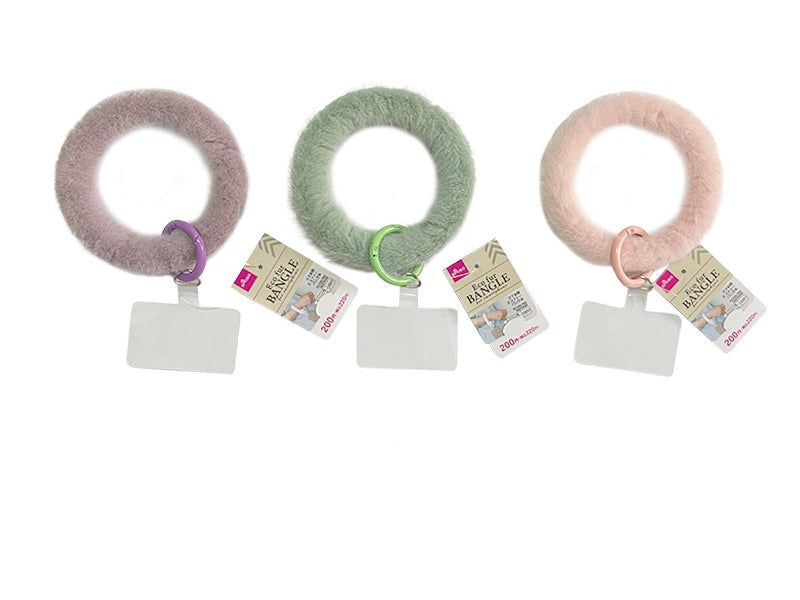 Eco-Fur Smartphone Bangle (Color Assortment)