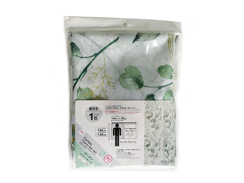 Curtain (Organza Style, Leaf)