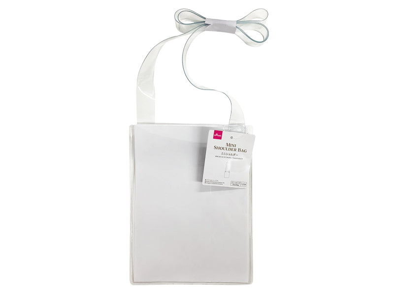 Mini Shoulder Bag (Clear)