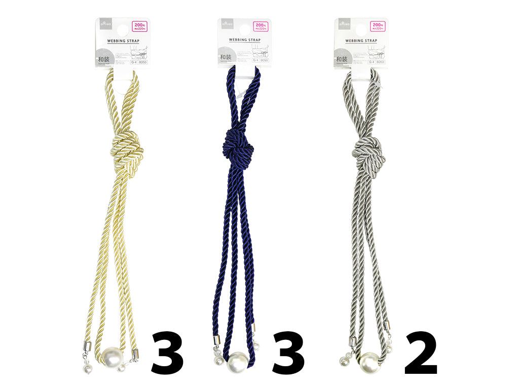 Obi Cord (Large Ball Fake Pearl)