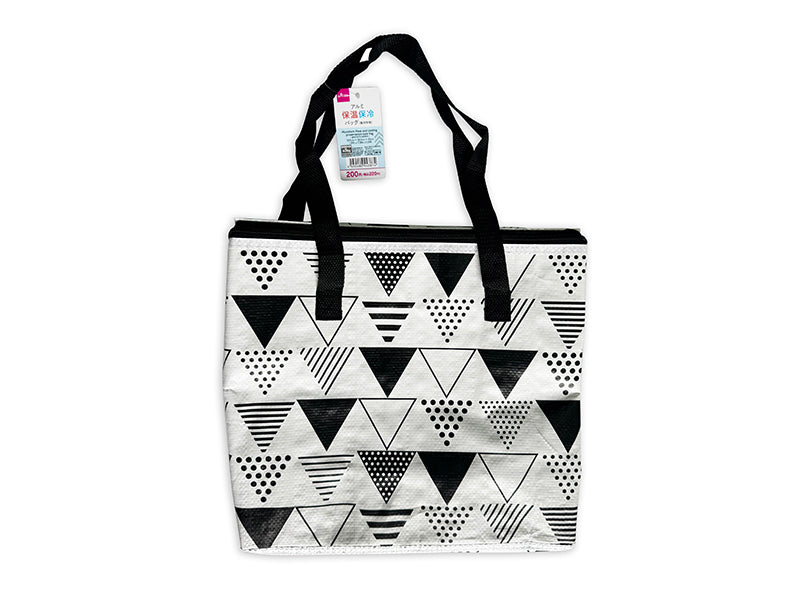 Aluminum Insulated Cooler Bag (Geometric Pattern)