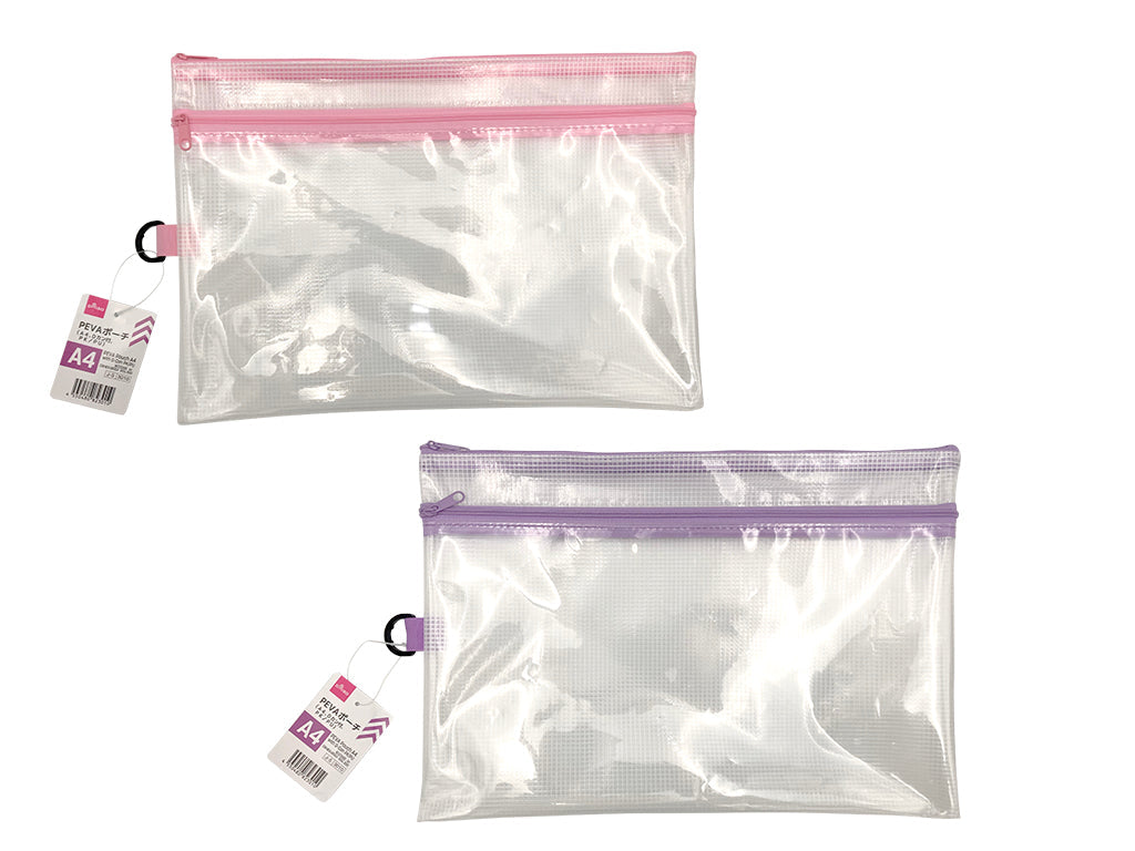 PEVA Pouch (A4, D-Ring, PK/PU)