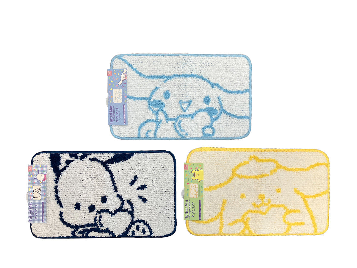 Tuft Mat (Cinnamoroll, Pochacco, Pompompurin)