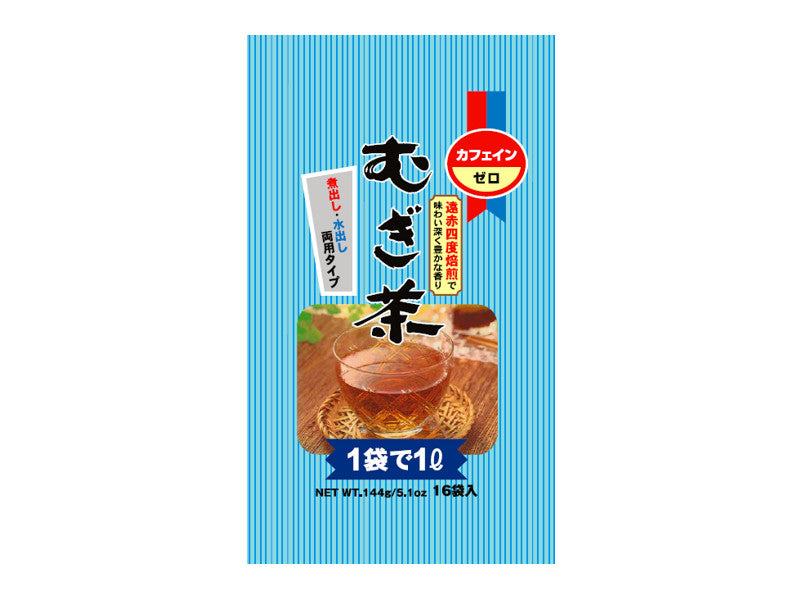 Nitto Foods Mugicha Tea Bags 144g (16 Bags)
