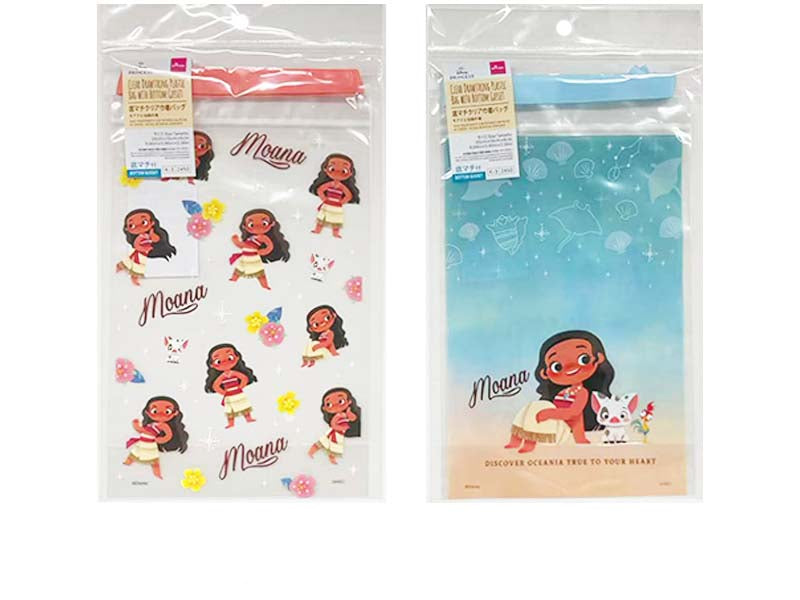 Bottom Gusset Clear Drawstring Bag (Moana and the Legend of the Sea)