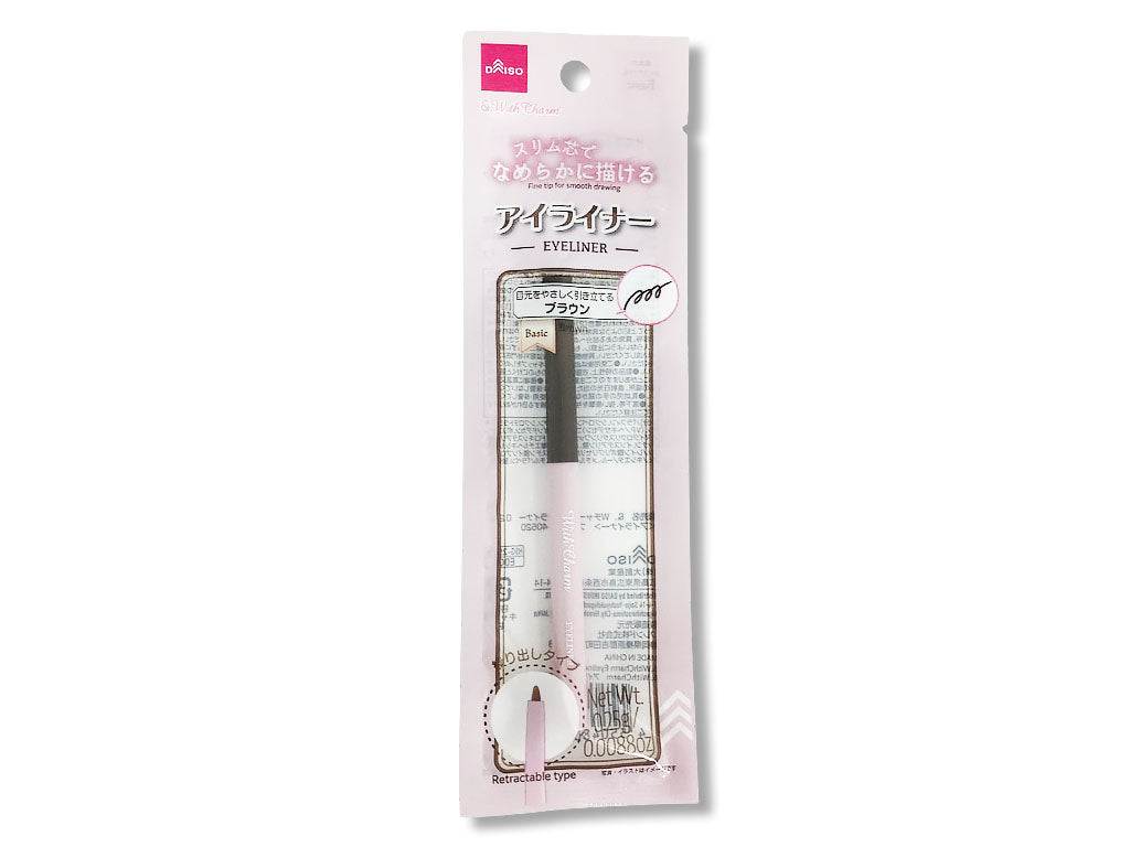 &. With Charm Eyeliner Brown