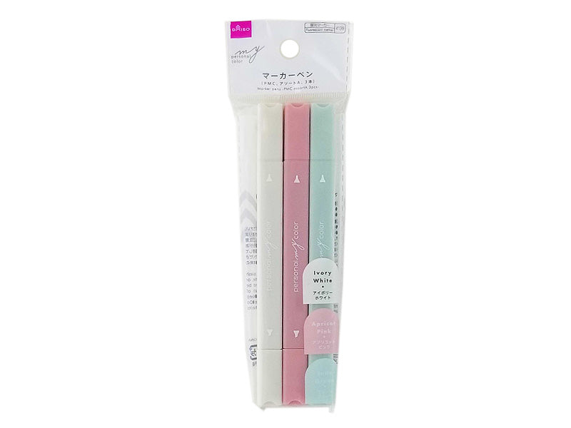 Marker Pen (PMC, Assorted A, 3-Pack)