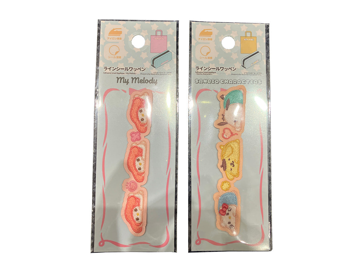 Line Seal Patch (My Melody & Sanrio Characters)