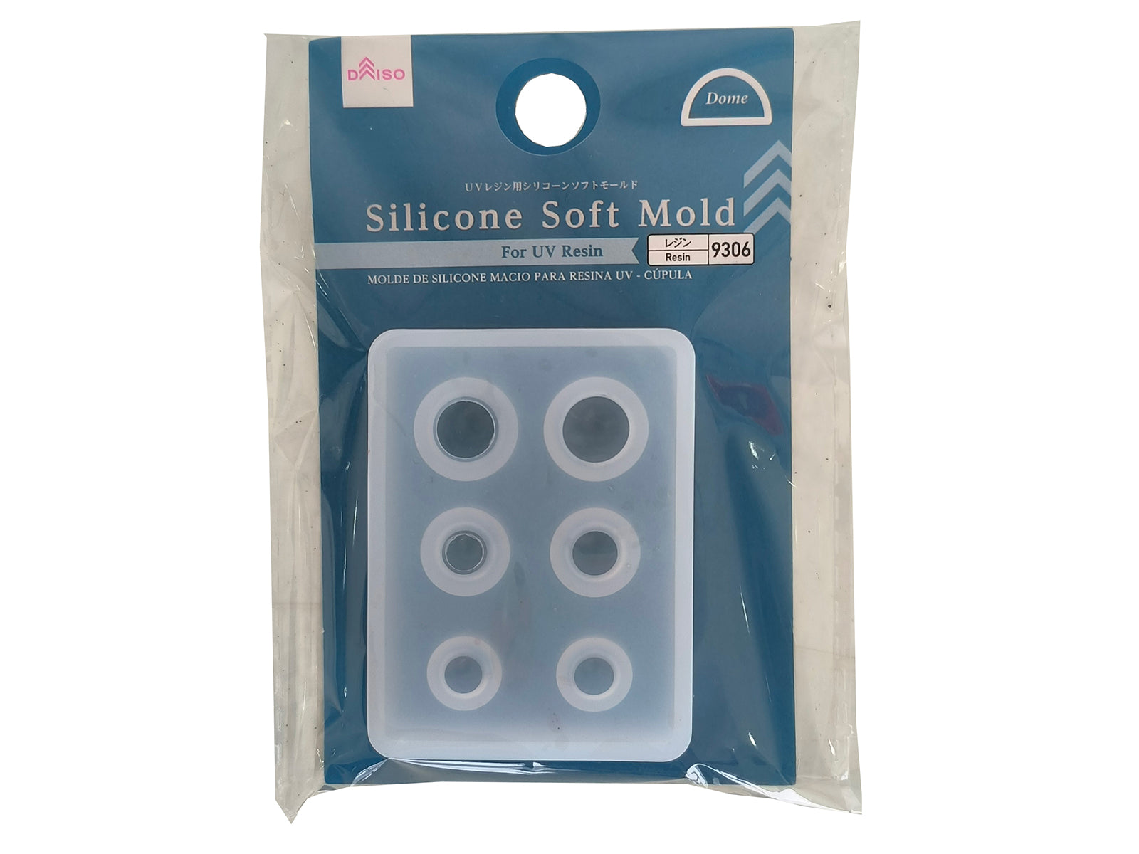 UV Resin Silicone Soft Mold (Dome)