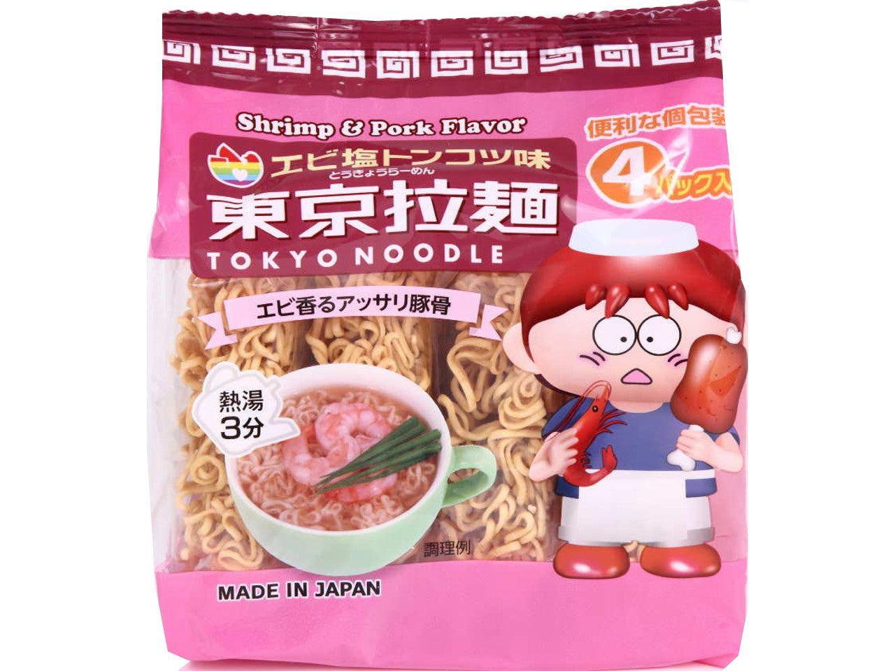 Tokyo Ramen Shrimp Salt Tonkotsu Flavor 112g