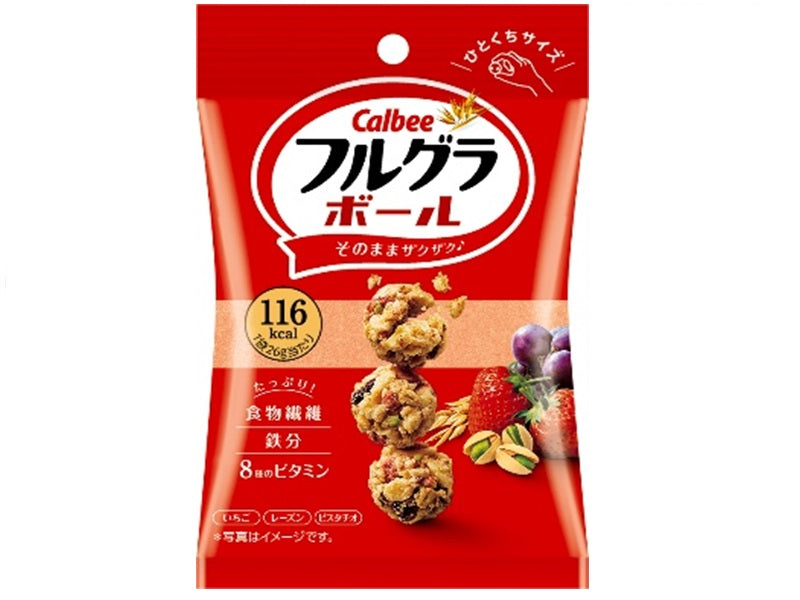 Calbee Full Granola Balls 26g