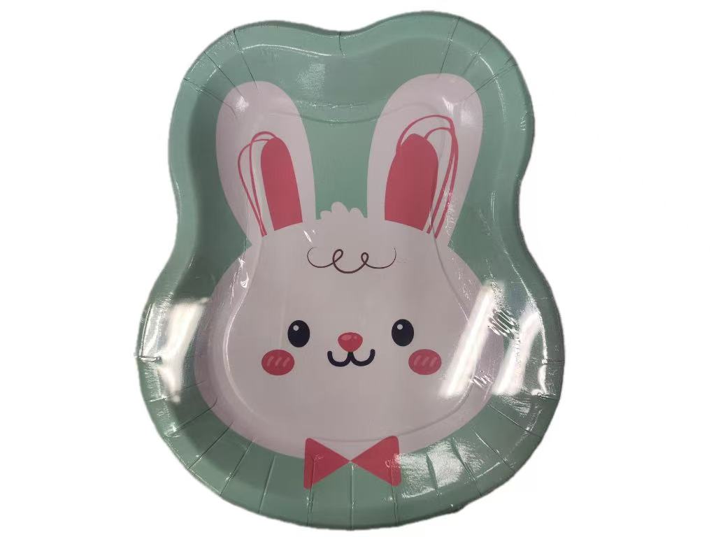 Paper Plates (Rabbit, 8 pieces)