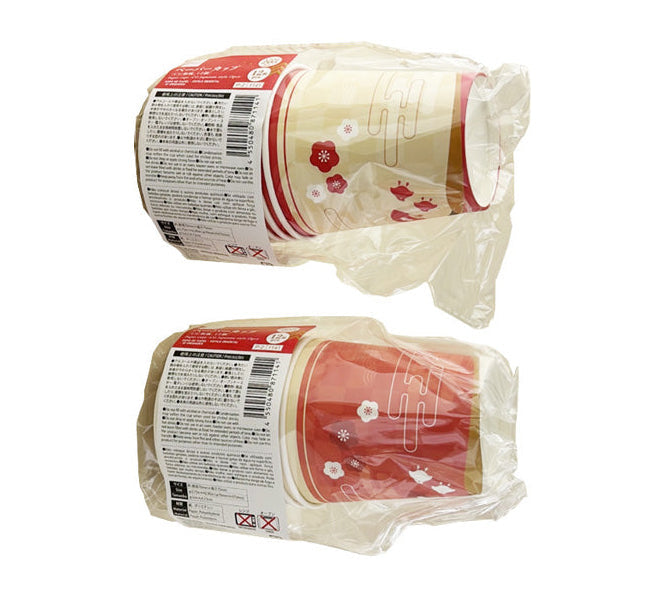 Paper Cup (CG Japanese Style, 12 Pieces)