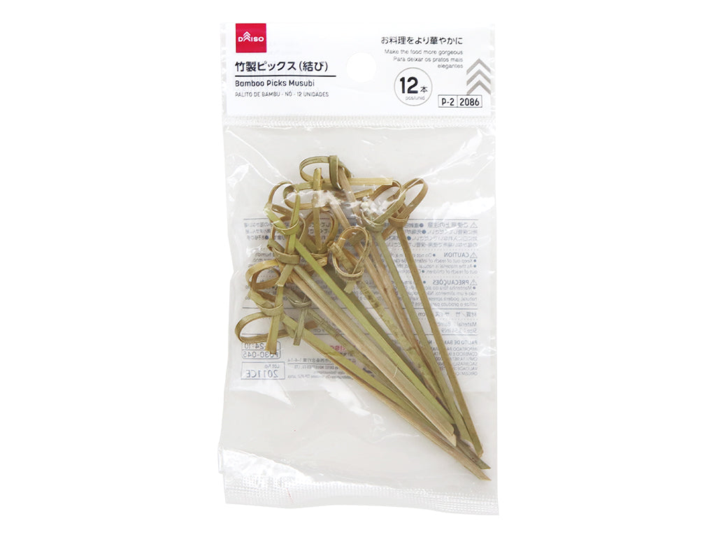 Bamboo Picks (Knot, 12 pieces)